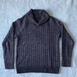 Marc Anthony Men’s Purple/Grey Knit Sweater
